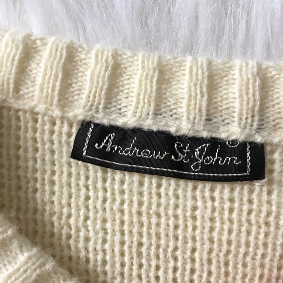 Andrew St. John Men’s Crewneck Sweater Size Small - Picture 5 of 7